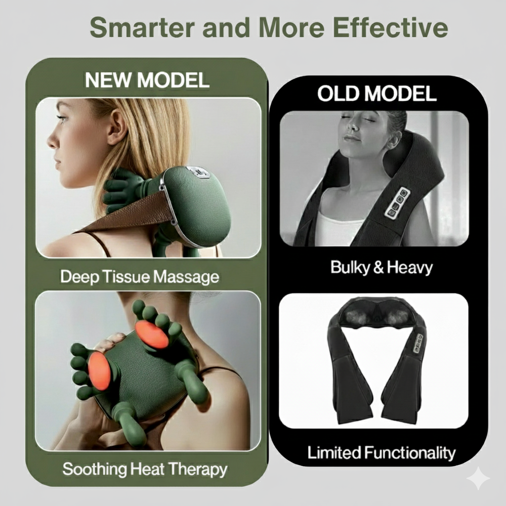 Electric Neck And Shoulder Muscle Massager